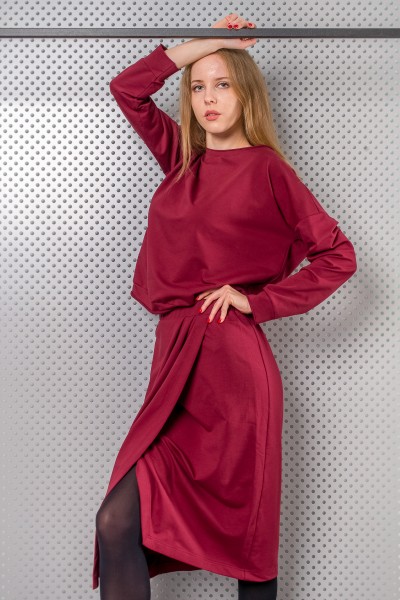 Костюм Коррида бордовый